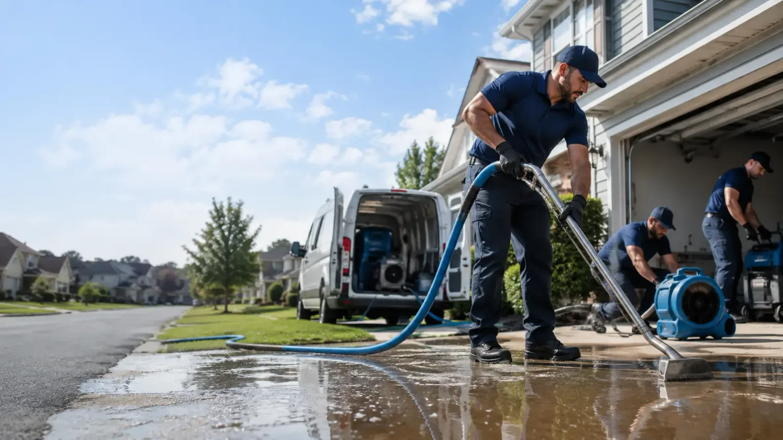 Flood Damage Restoration in New Washington, OH